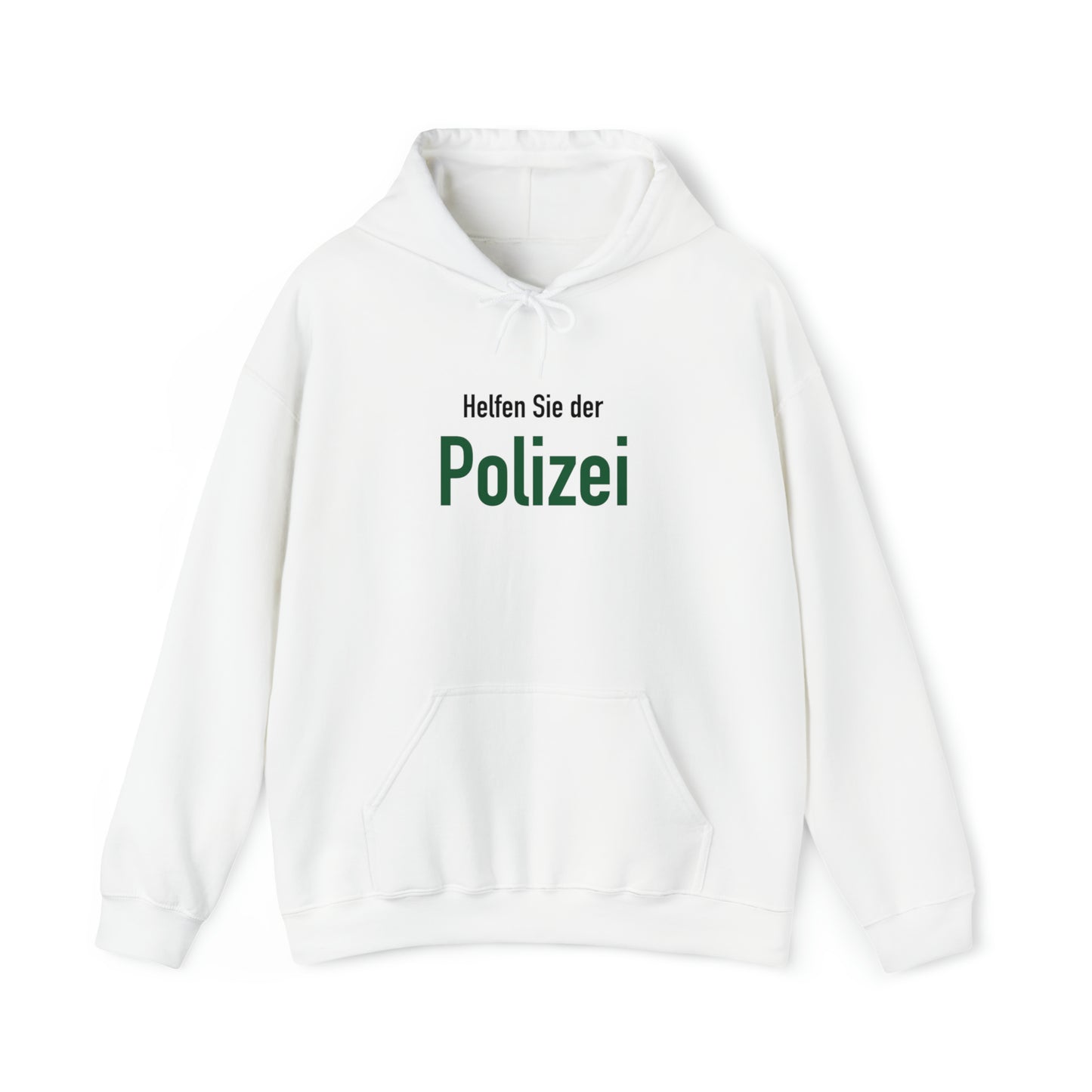 Unisex Heavy Blend™ Hooded Sweatshirt (Helfen Sie der Polizei)
