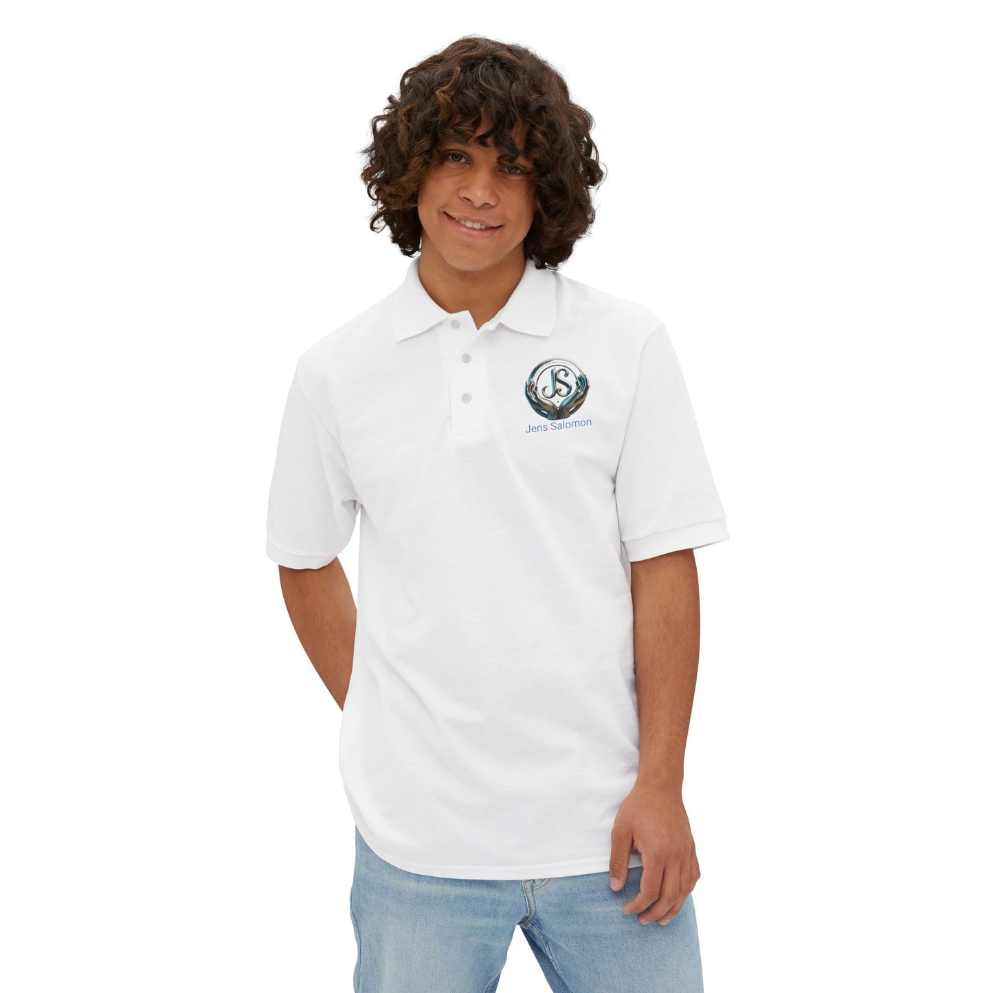 Männer polo Logo JS Deeskalationstraining
