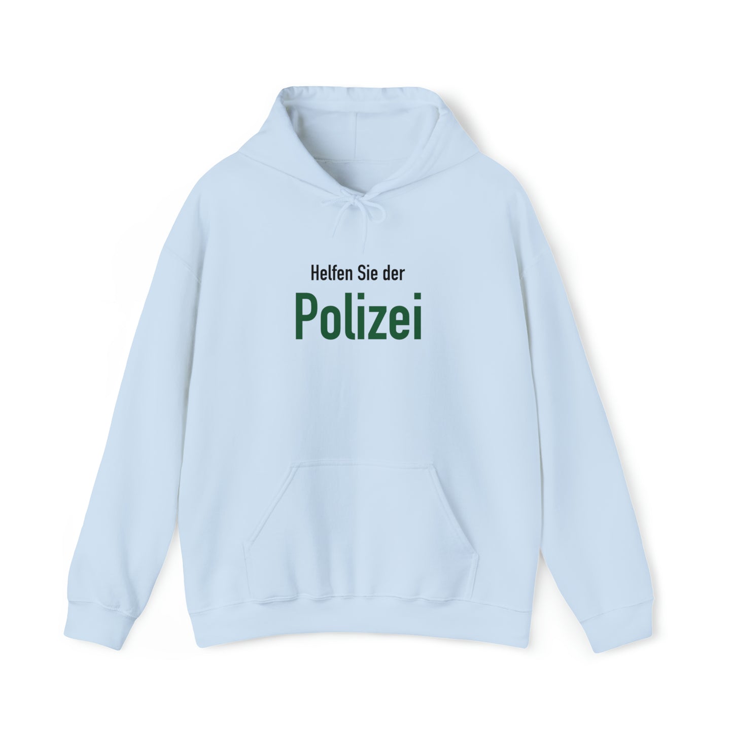 Unisex Heavy Blend™ Hooded Sweatshirt (Helfen Sie der Polizei)