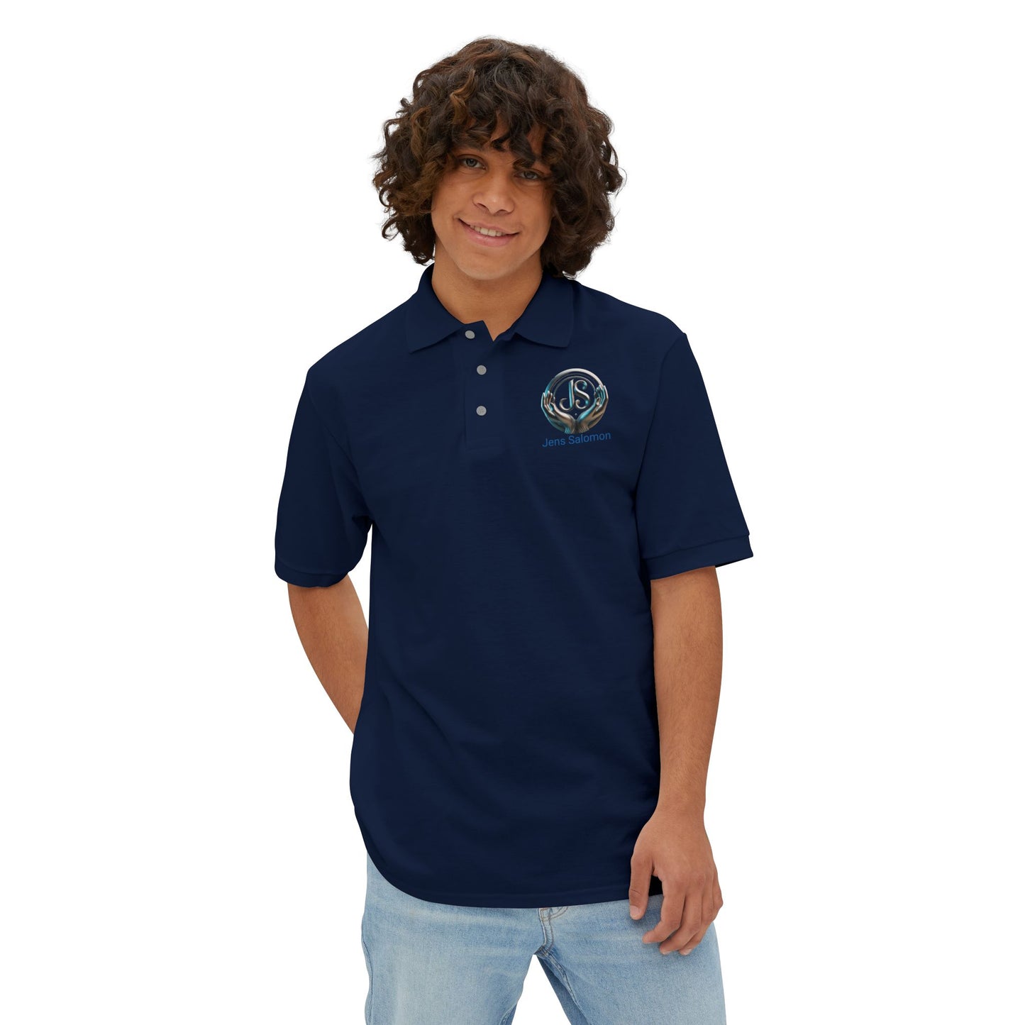 Männer polo Logo JS Deeskalationstraining
