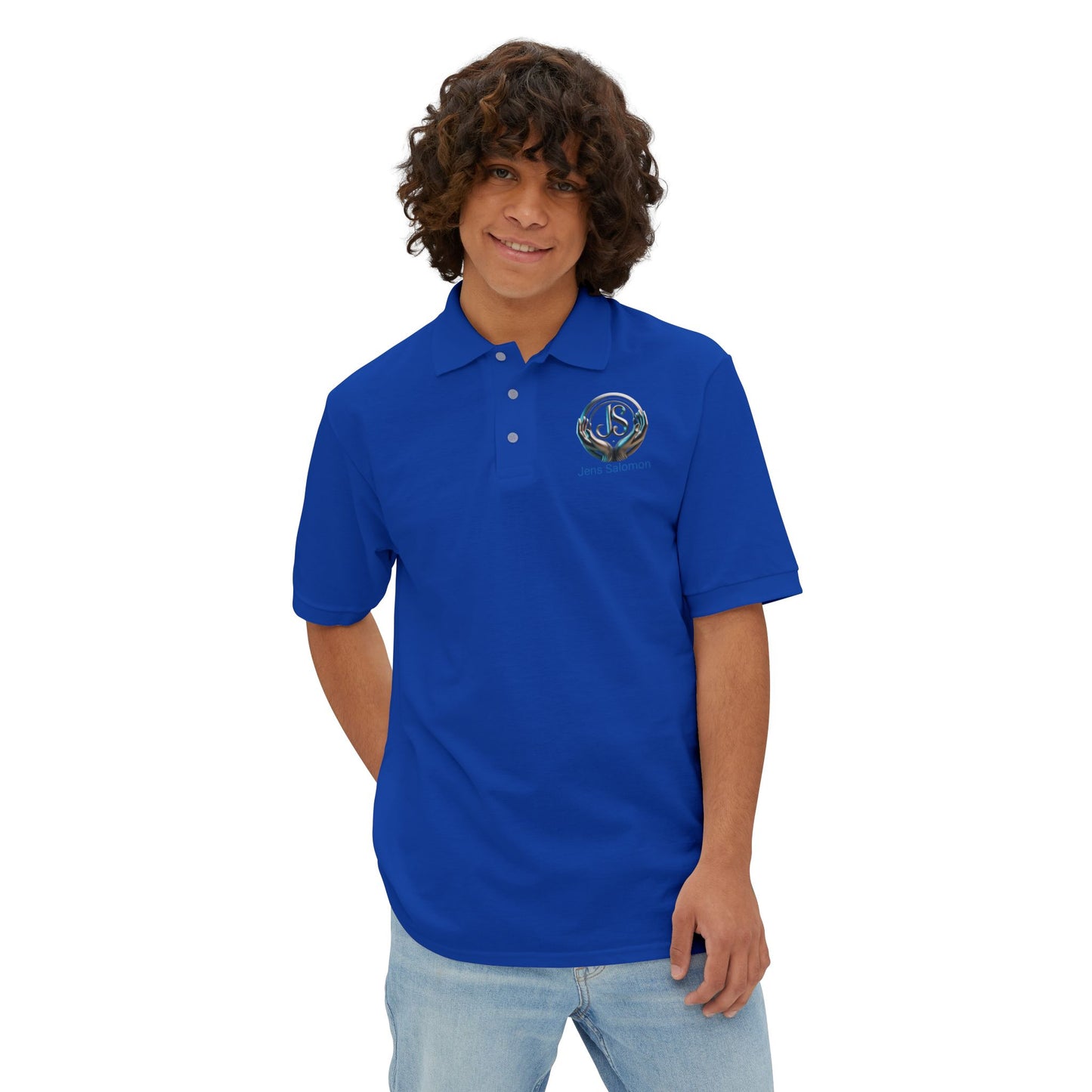 Männer polo Logo JS Deeskalationstraining