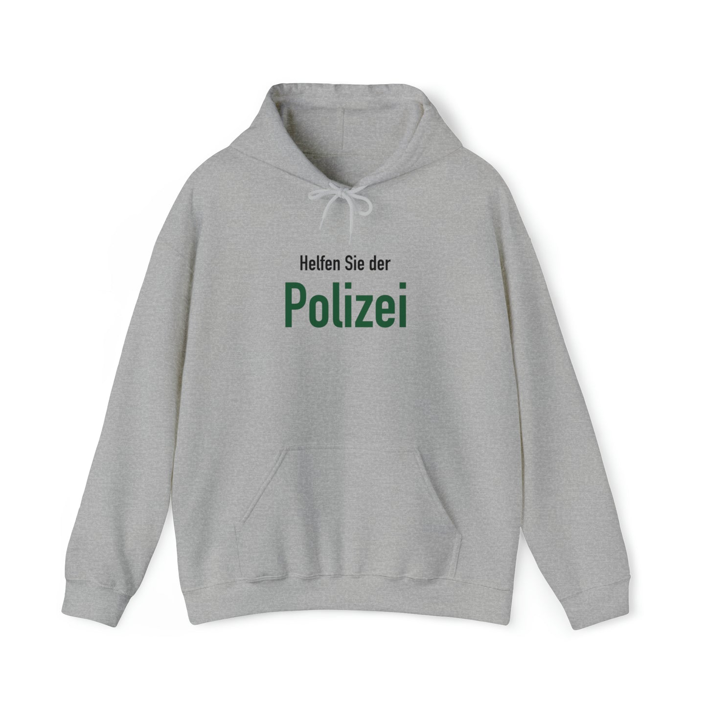 Unisex Heavy Blend™ Hooded Sweatshirt (Helfen Sie der Polizei)