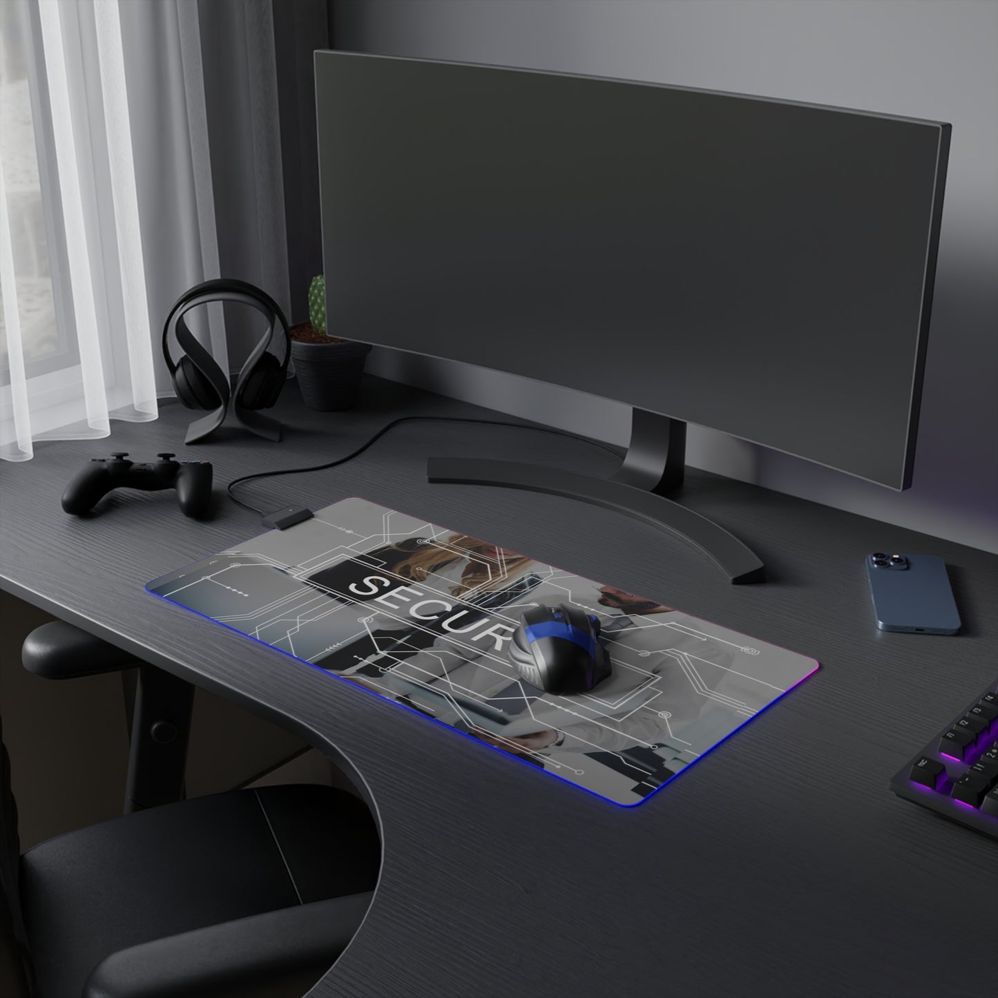 LED Gaming Mouse Pad