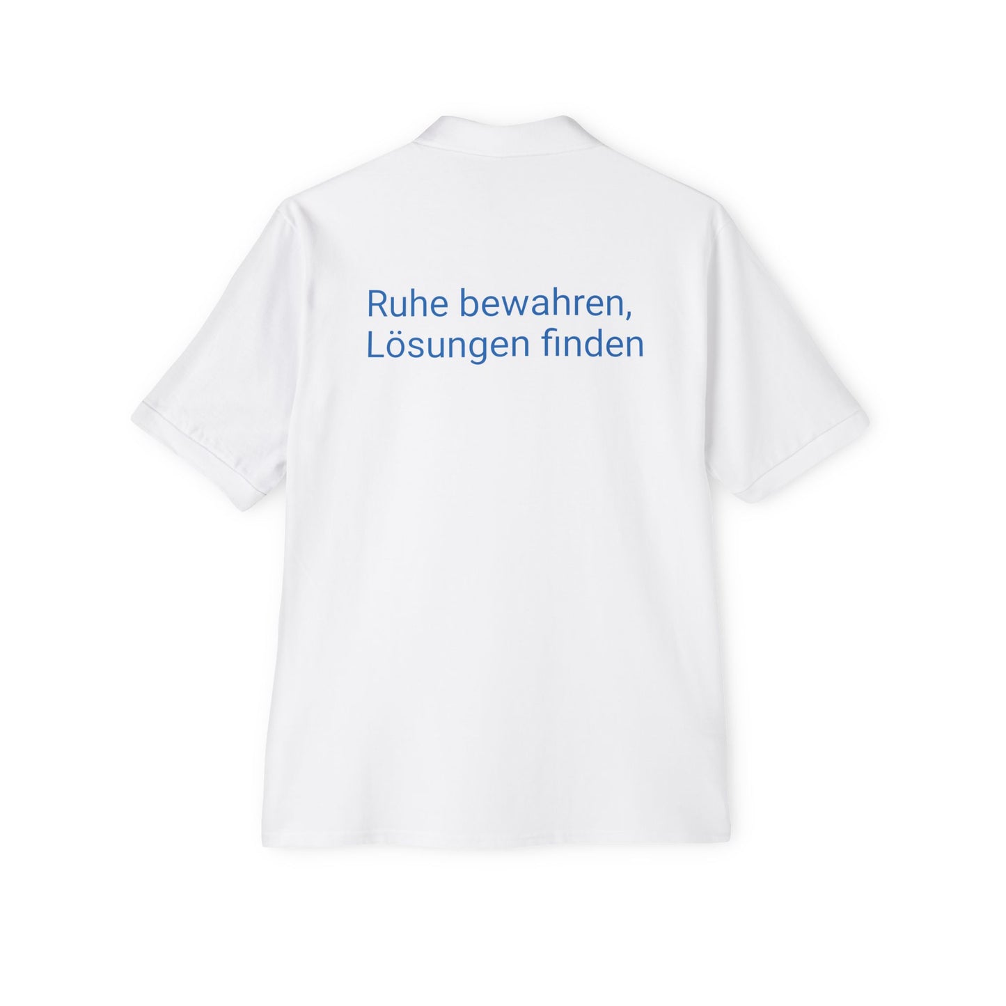 Männer polo Logo JS Deeskalationstraining