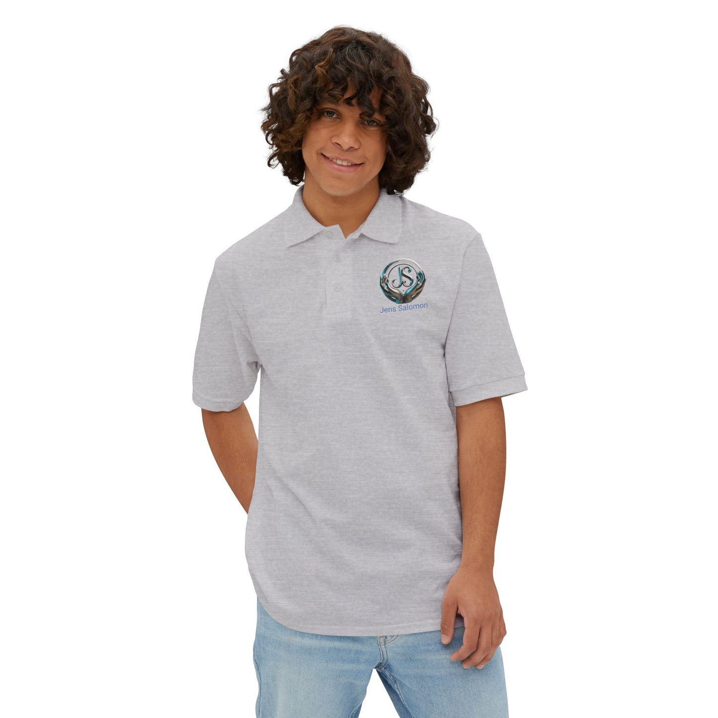 Männer polo Logo JS Deeskalationstraining