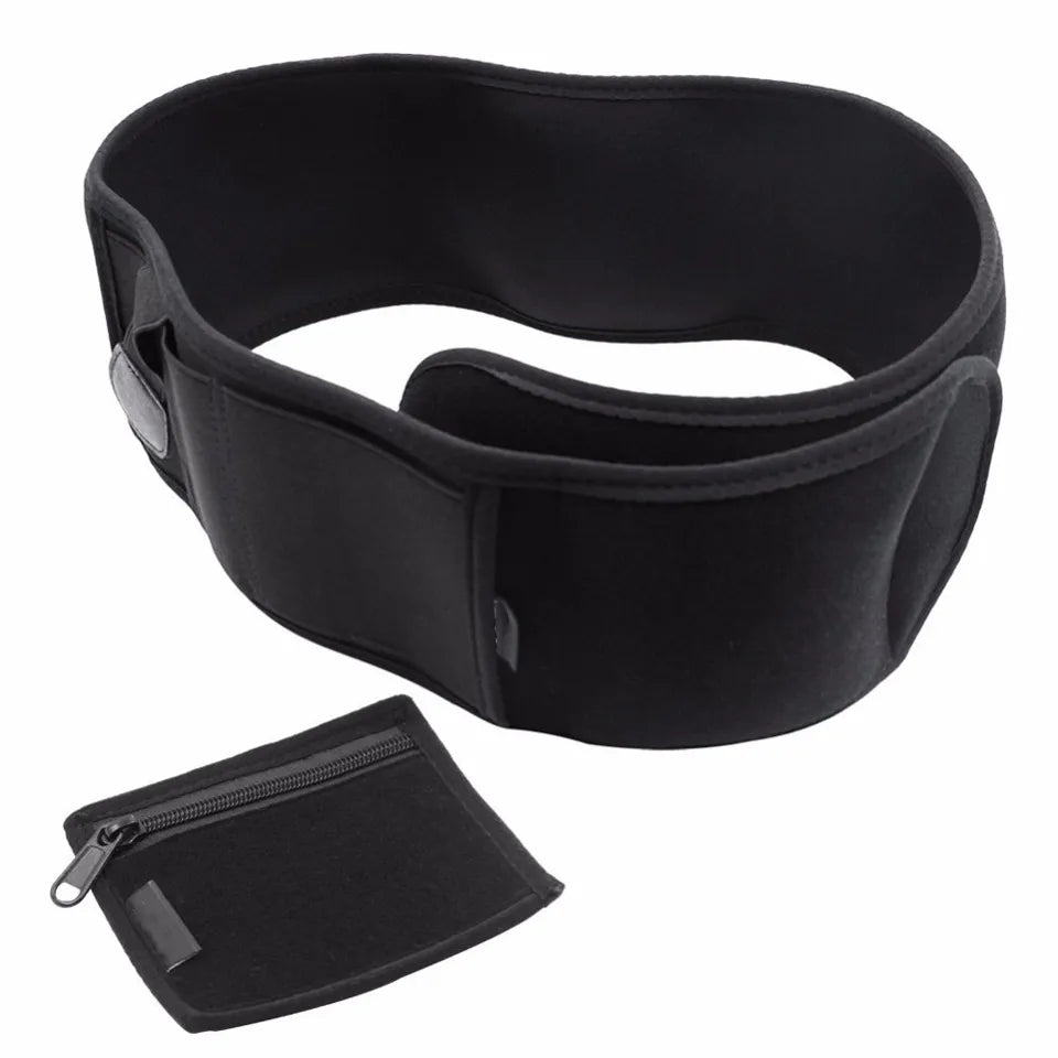 Right/Left Hand 2 in 1 Combo Tactical Abdominal Band Belly Pistol Holster for 17 19 22 Series and Most Pistol Handguns