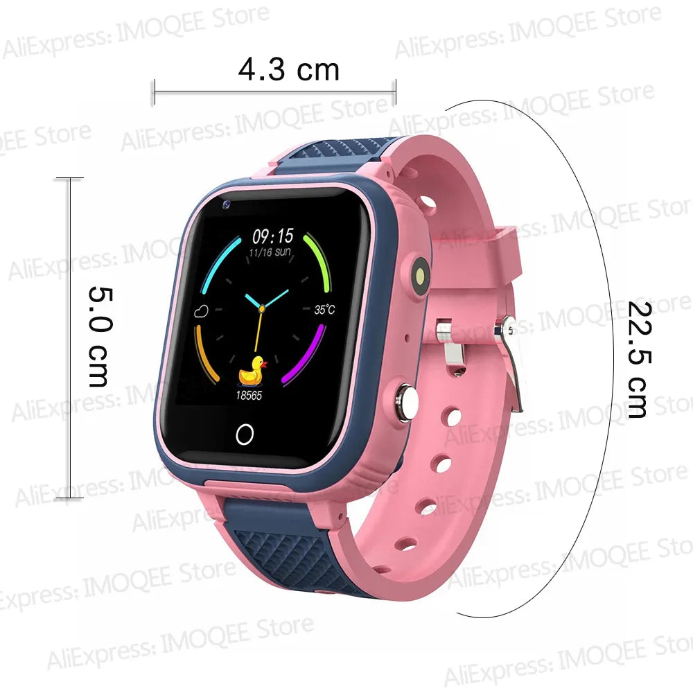 New Smart Watch Kids GPS 4G Wifi LT21 Tracker Waterproof Smartwatch Kids Video Call Phone Watch Call Back Monitor Smartwatch