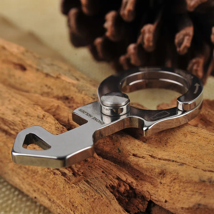 Multifunction Outdoor Camping Hand Tool Fish Survival EDC Gear Mini Pocket Ultra-thin Tactical Wrench Screwdriver Bottle Opener
