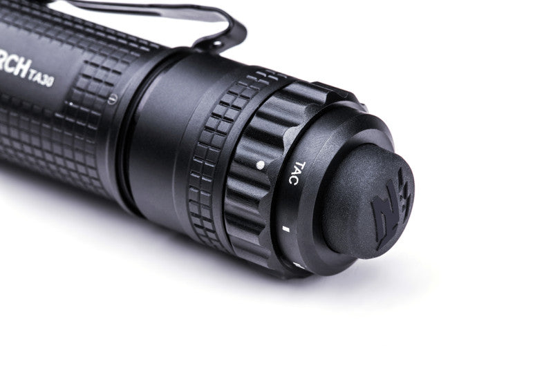 NEXTORCH TA30 Tactical LED Taschenlampe, 1300 Lumen, Kopf mit Nano- Keramik Glasbrecher, Stroboskopfunktion