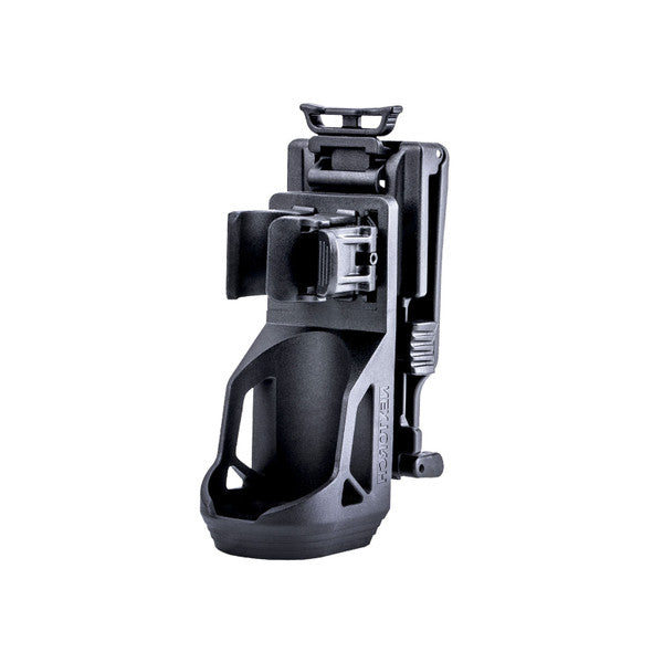 NEXTORCH V51 Taktisches Taschenlampen Holster - 360 Grad drehbar, Schnellverschluss, Gürtelclip mit Breitenreduktion