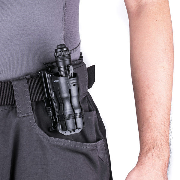 NEXTORCH V61 Taschenlampen Holster - 360 Grad drehbar, Gürtelclip mit Breitenreduktion