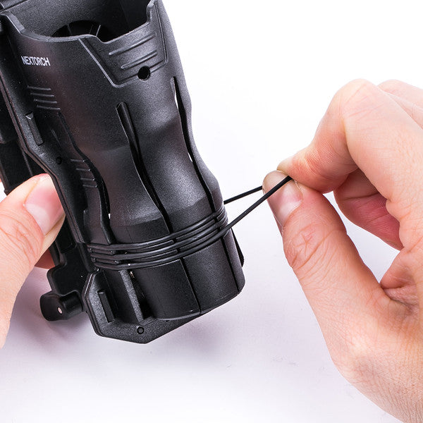 NEXTORCH V61 Taschenlampen Holster - 360 Grad drehbar, Gürtelclip mit Breitenreduktion
