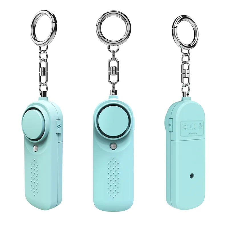 130 dB Protect Alert Persönliche Verteidigungssirene Anti-Angriffssicherheit für Kinder Mädchen Ältere Frauen Tragen lauten Panikalarm