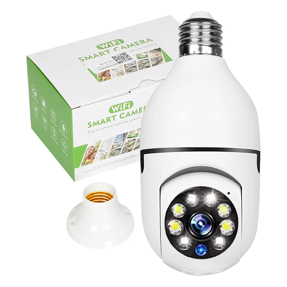Wifi Camera Bulb 1080P CCTV IWONGOU Lamp Camera 360 Wifi Night Vision with Sd Card Indoor Home Cam