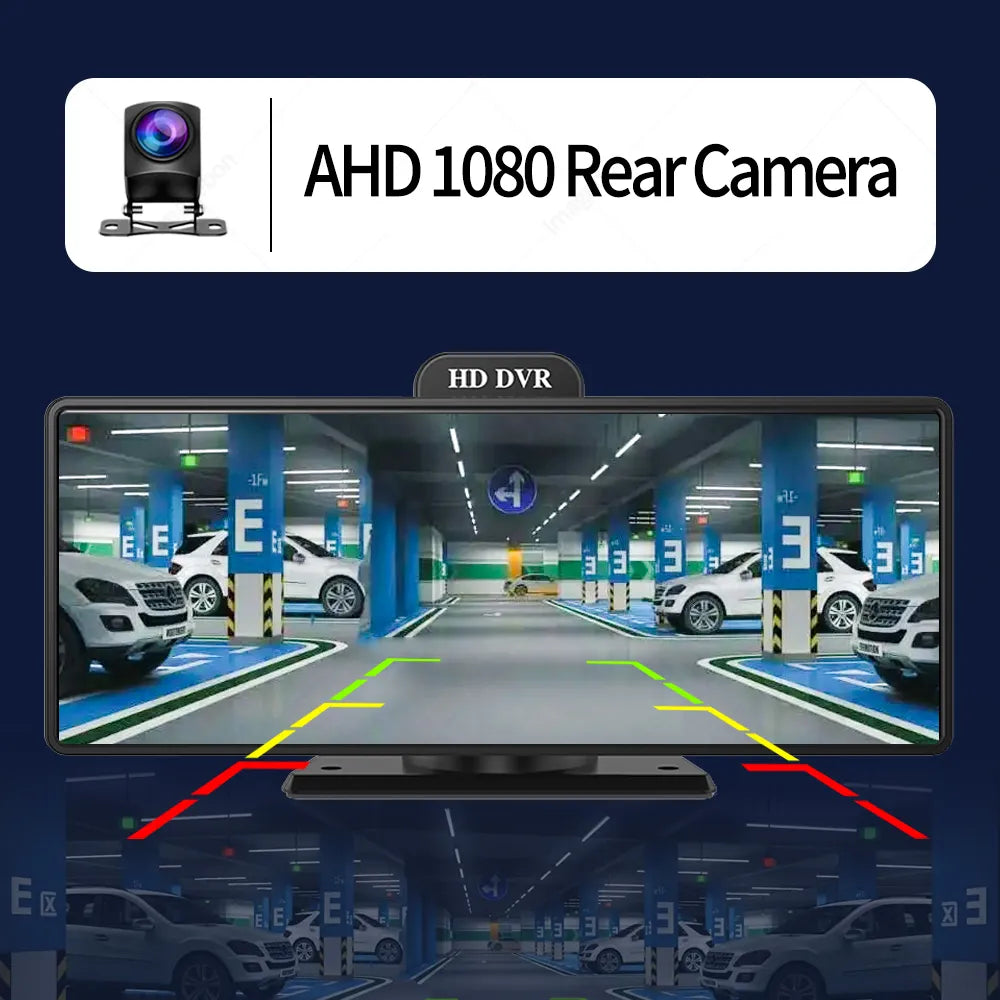 6M/10M 1080P Rear Camera 4 Pin 2.5mm Automatic Reversing Rearview Mirror Cam Car DVR Backup