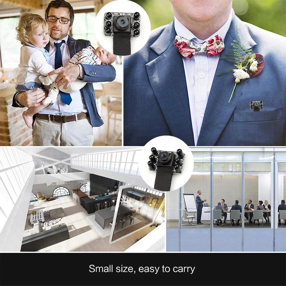 WIFI Network Webcam IP P2P Cam HD Mini DIY Wide Angle Lens Wireless Module Motion Activated Surveillance Camera Support TF Card