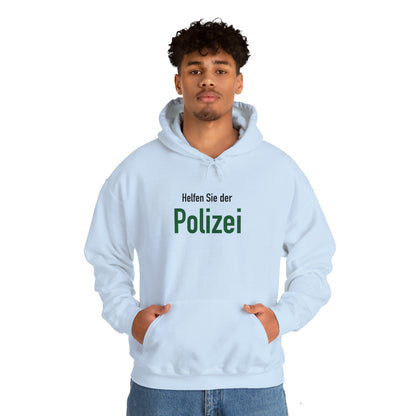 Unisex Heavy Blend™ Hooded Sweatshirt (Helfen Sie der Polizei)