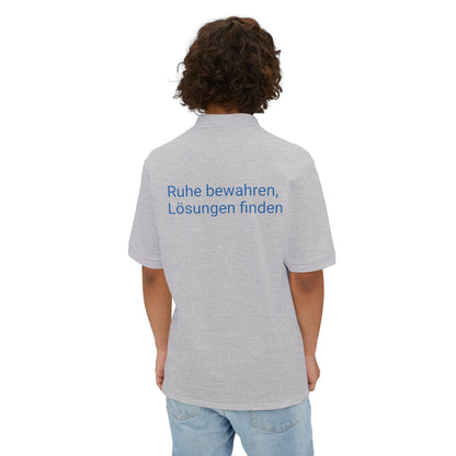 Männer polo Logo JS Deeskalationstraining