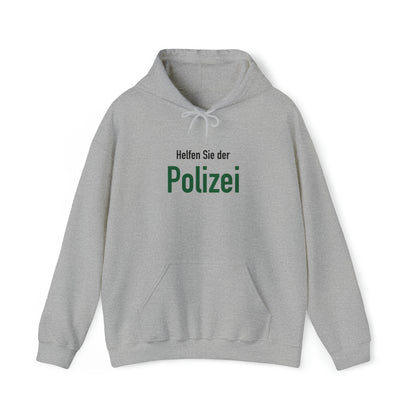 Unisex Heavy Blend™ Hooded Sweatshirt (Helfen Sie der Polizei)