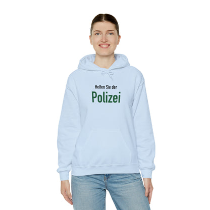 Unisex Heavy Blend™ Hooded Sweatshirt (Helfen Sie der Polizei)