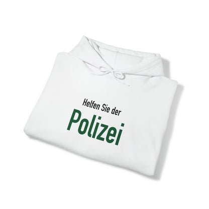 Unisex Heavy Blend™ Hooded Sweatshirt (Helfen Sie der Polizei)