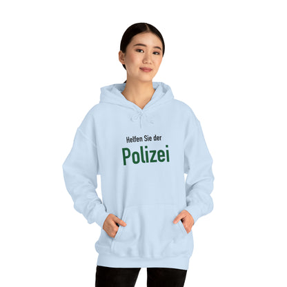 Unisex Heavy Blend™ Hooded Sweatshirt (Helfen Sie der Polizei)