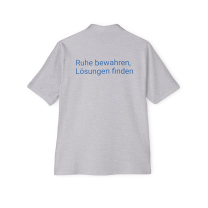 Männer polo Logo JS Deeskalationstraining