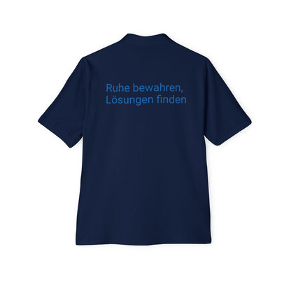Männer polo Logo JS Deeskalationstraining
