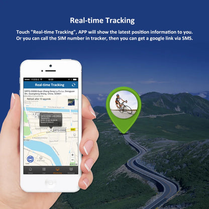 Bicycle GPS Tracker Bike TK906 Locator Long Standby Time Waterproof SOS Overspeed Alarm Bike GPS Tracker Lifetime Free Platform