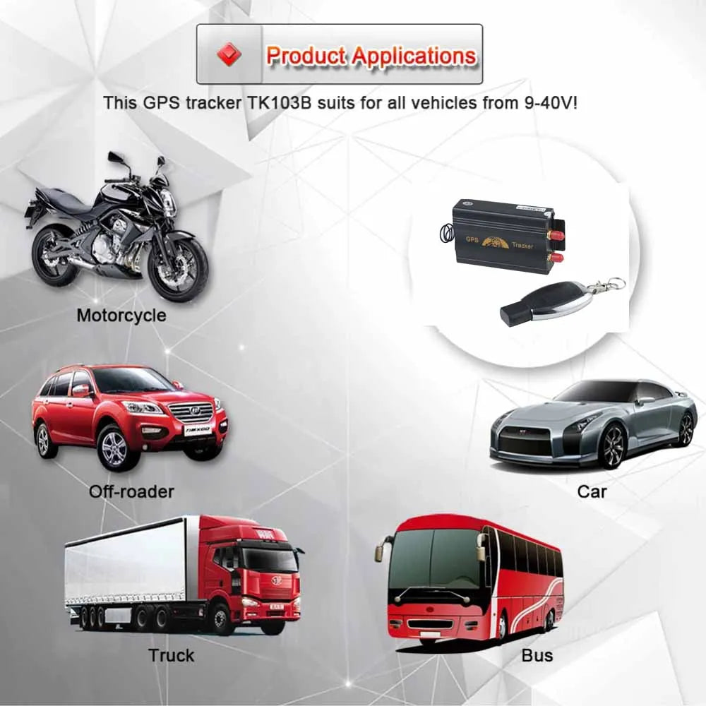 4G LTE COBAN GPS103B TK103A GSM/GPRS/GPS Auto Vehicle Voice Monitor TK103B Car Tracker Tracking Device Cut Off Oil  Anti-Theft