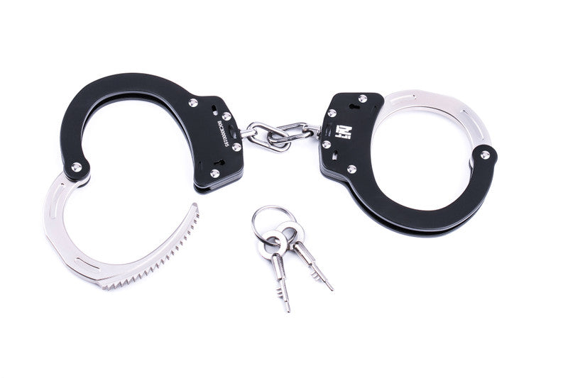 NEX HC10 Handfesseln mit Kette und 3 Fach gesichertem Schließzylinder