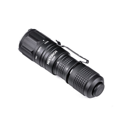 NEXTORCH TA20 Tactical LED Taschenlampe, 1000 Lumen, Kopf mit Nano- Keramik Glasbrecher, Stroboskopfunktion