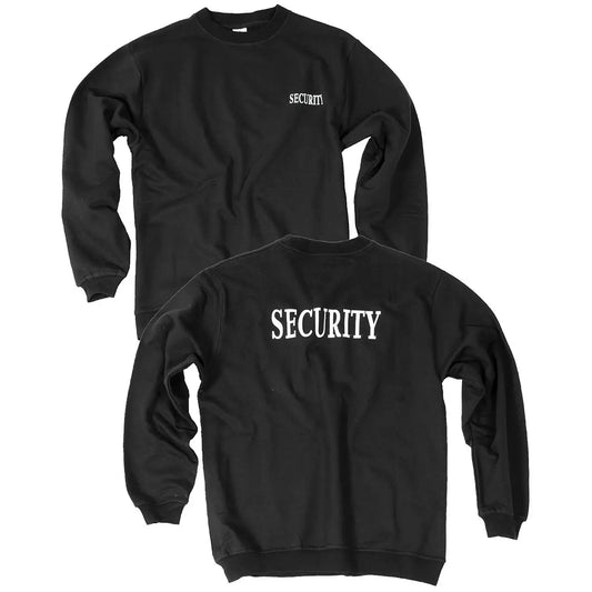 Security Sweatshirt, schwarz